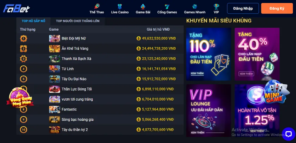 Cookie hiệu suất để nâng cao trải nghiệm nguồn game của tdtc